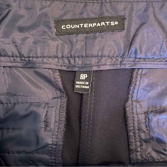 NWT Counterparts navy blue crop pants - Picture 7 of 8